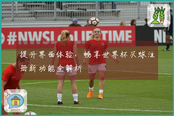 提升界面体验,畅享世界杯买球注册新功能全解析