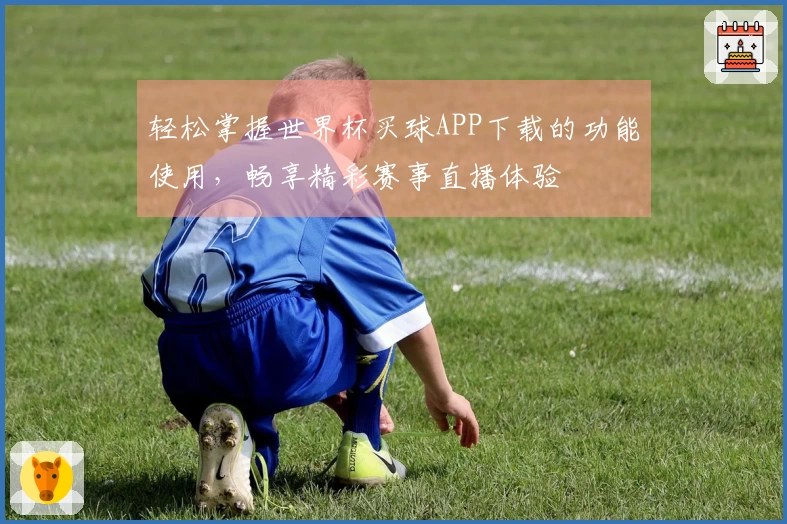 轻松掌握世界杯买球APP下载的功能使用，畅享精彩赛事直播体验